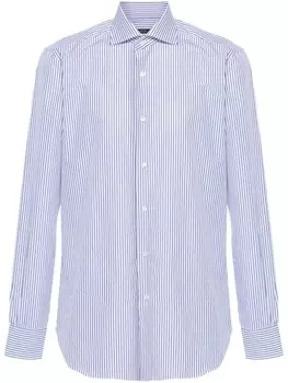 Barba рубашка в полоску, синий