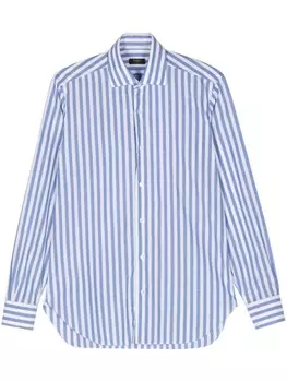 Barba рубашка в полоску, синий
