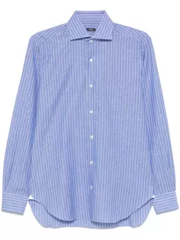 Barba рубашка в полоску, синий