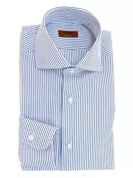 Barba рубашка в полоску, синий