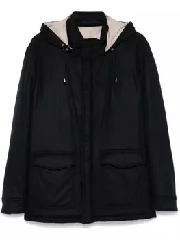 Barba стеганый пуховик, синий