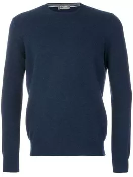 Barba свитер с круглым вырезом, синий