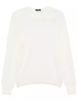 Barba свитер тонкой вязки, белый