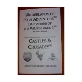 Barbarians of the Wilderlands #1, Wilderlands of High Adventure (Adventure Games Publishing), мягкая обложка