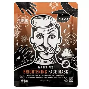 Barber Pro Brightening mask — осветляющая и тонизирующая маска с антиоксидантами