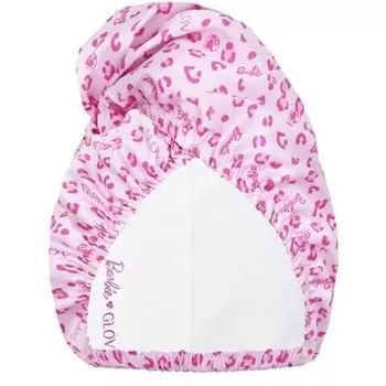 Барби двухстороннее полотенце для волос Спортивное атласное и впитывающее полотенце для волос Тюрбан Атласная шапочка для волос на ночь Шапочка для сна и спортивный тюрбан для волос Быстросохнущая микрофибра Розовая пантера Glov