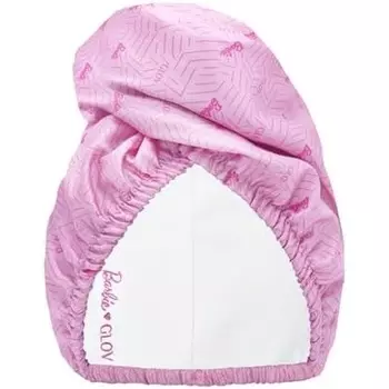 Барби двухстороннее полотенце для волос Спортивный атласный и впитывающий тюрбан для волос Атласная шапочка для волос на ночь Шапочка для сна и спортивный тюрбан для волос Быстросохнущая микрофибра Зигзаг Glov