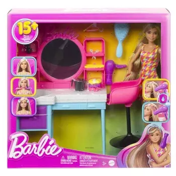 Барби, Totally Hair, кукла-парикмахерская, HKV00 Barbie