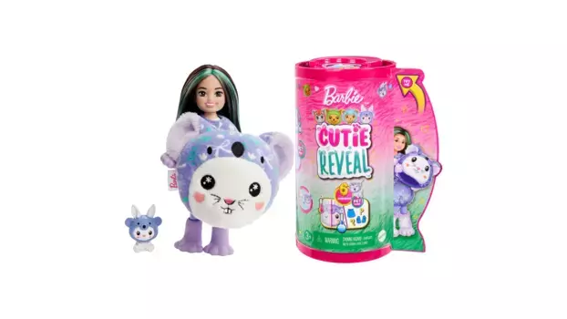 Barbie Cutie представляет серию милых костюмов Челси Кролик в коале