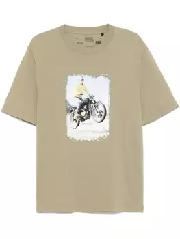 Barbour International футболка Coster SMQ, зеленый