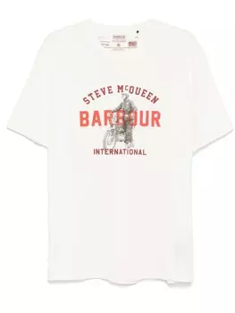 Barbour International футболка Speedway, белый