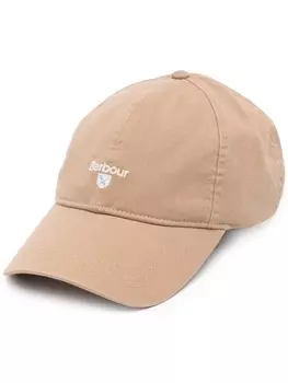 Barbour кепка с логотипом, коричневый