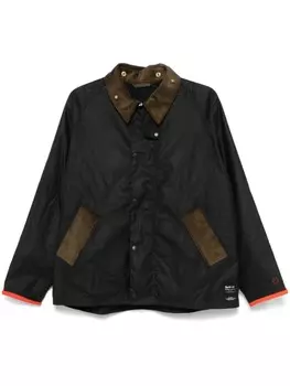 Barbour куртка Transport из коллаборации с Flower Mountain, синий