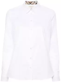 Barbour поплиновая рубашка, белый