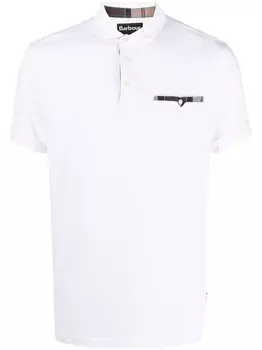 Barbour рубашка поло с короткими рукавами, белый
