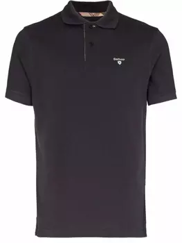 Barbour рубашка поло в клетку тартан, серый