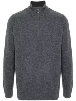 Barbour шерстяной свитер, серый