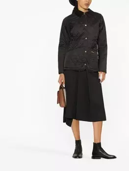 Barbour стеганая куртка Annadale, черный