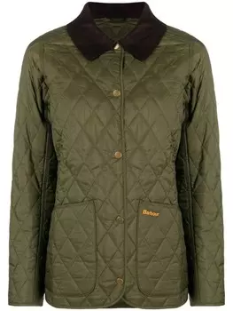 Barbour стеганая куртка Annadale, зеленый