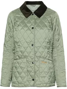 Barbour стеганая куртка Annandale, зеленый