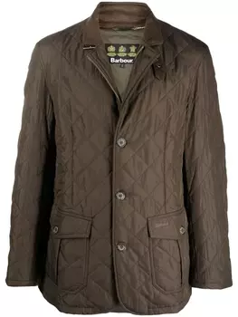 Barbour стеганая куртка Lutz, зеленый