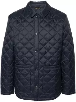 Barbour стеганая куртка Newton, синий