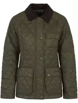 Barbour стеганая куртка Starling, зеленый
