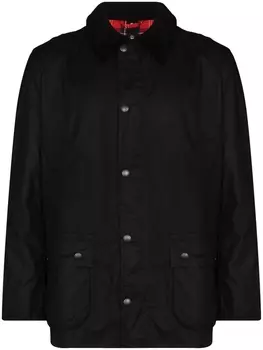 Barbour вощеная куртка Ashby, черный