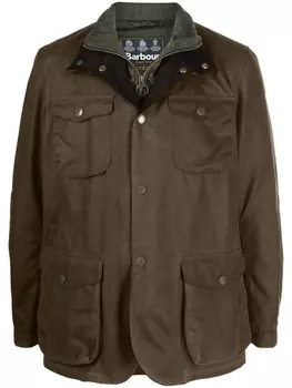 Barbour вощеная куртка Ogston, зеленый