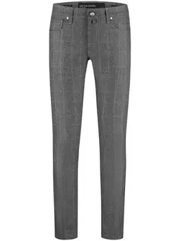 Бардовые брюки Jacob Cohn, серый