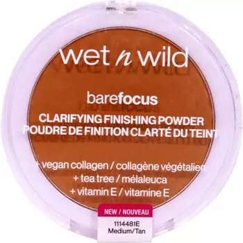 Bare Focus CLARIFYING FINISHING POWDER, средний/коричневый wet n wild, 6 g