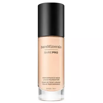BareMinerals, Жидкая основа BarePro Performance Wear Liquid Foundation SPF20 01 Fair, 30 мл