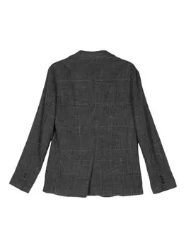 Barena блейзер Toppa Crispo, серый