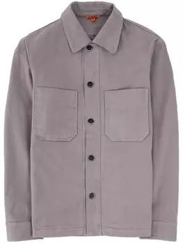 Barena капитанская верхняя рубашка, серый