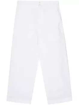 Barena прямые брюки Paola, белый