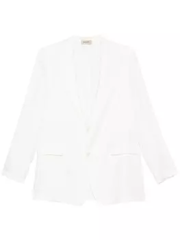 Barena шелковый пиджак, белый
