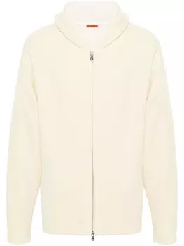 Barena толстовка с капюшоном из синели, нейтральный цвет