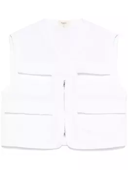 Barena Travel Travesso жилет, белый