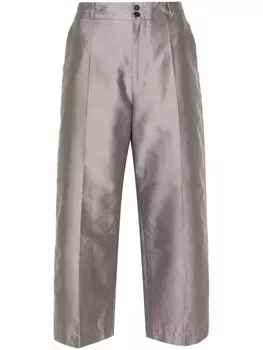 Barena укороченные брюки Paola, серый