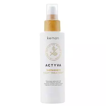 Бархатистый ночной кондиционер без смывания 125мл Kemon Actyva Bellessere