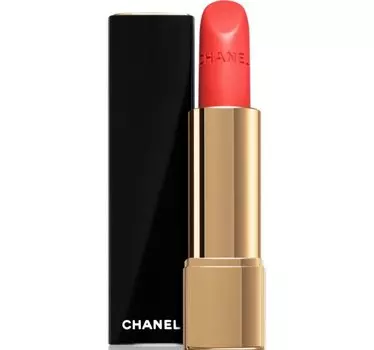 Бархатная губная помада Chanel Rouge Allure Velvet с матовым финишем, оттенок 48 Ardente 3,5 г