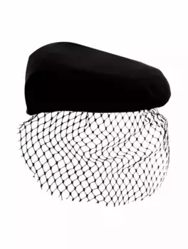 Бархатная кепка-коппола Dolce&Gabbana, черный