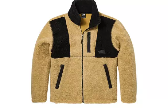 Бархатная куртка мужская хаки The North Face, хаки