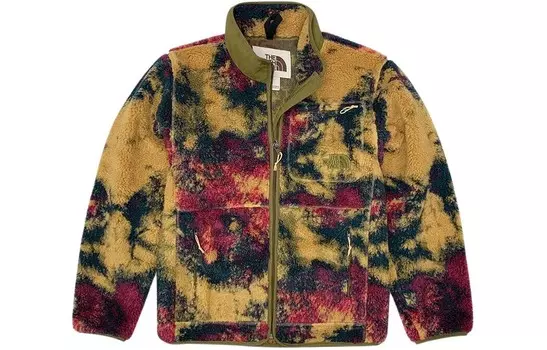 Бархатная куртка мужская хаки The North Face, хаки