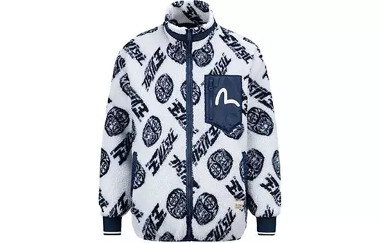 Бархатная куртка мужская многоцветная Evisu, цвет Multicolor