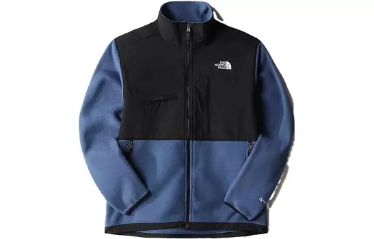 Бархатная куртка мужская мрачно-синяя The North Face, синий