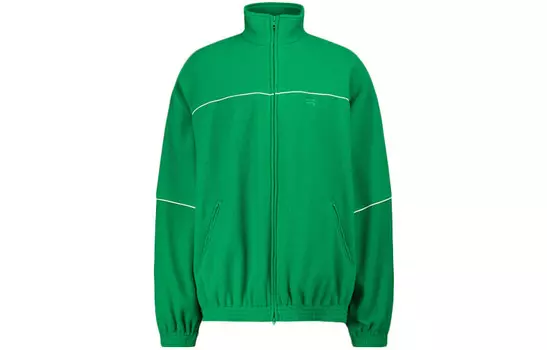 Бархатная куртка мужская зеленая Balenciaga, зеленый