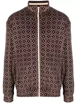 Бархатная куртка с монограммой Velours Drle De Monsieur, черный