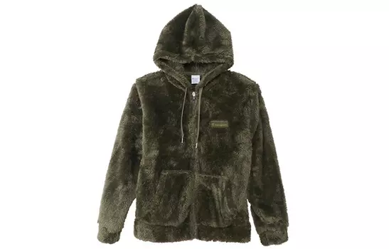 Бархатная куртка унисекс Champion, цвет Army Green
