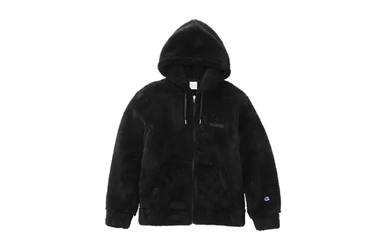 Бархатная куртка унисекс Champion, цвет Black